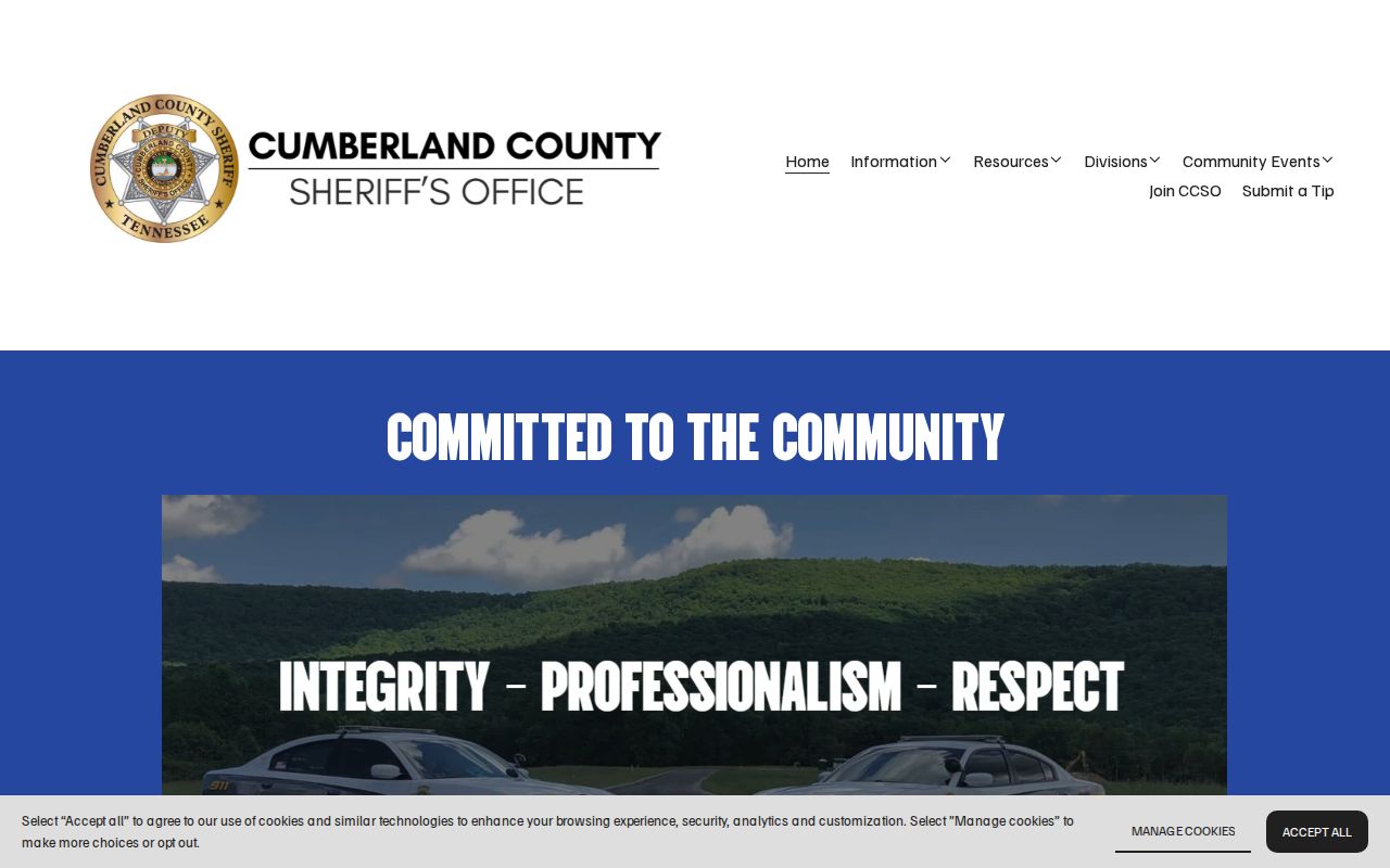Cumberland County warrant records, official Sheriff’s Office information